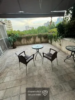 واحد لاکچری با تراس ۱۱۰ متری در نیاوران – ویوی ابدی